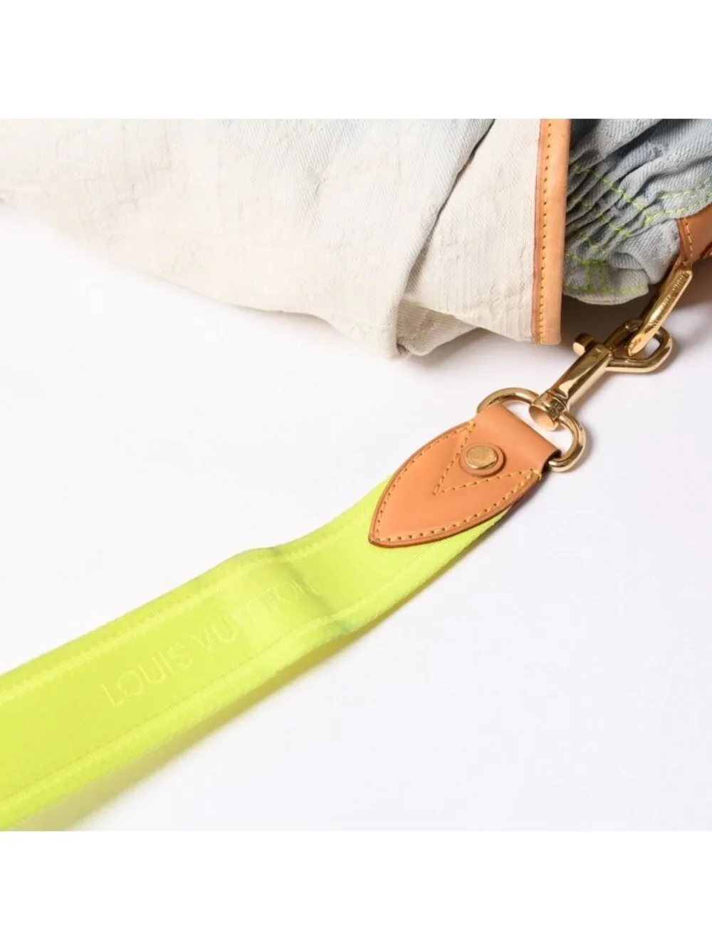 Louis Vuitton Denim Sunrise Shoulder Bag Blue Gradation